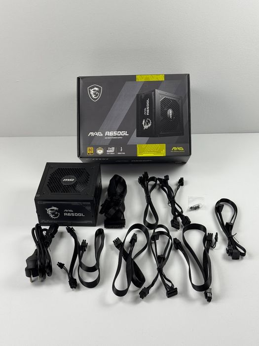 Zasilacz MSI MAG A650GL PCIE5 650W (306-7ZP8C11-CE0)