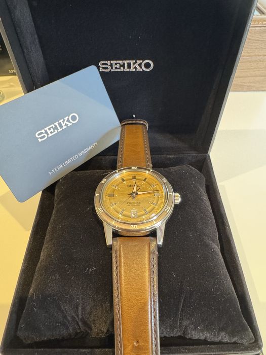 Seiko Presage Style 60’s Golden Yellow raro