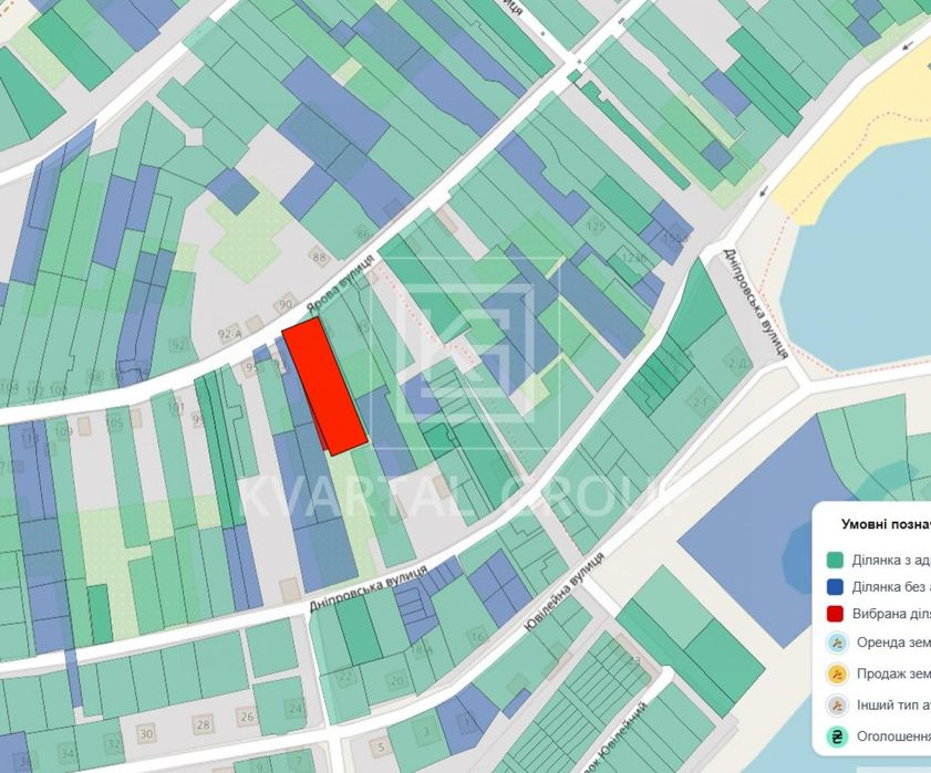 ПРОДАЖ ділянка під забудову 25соток