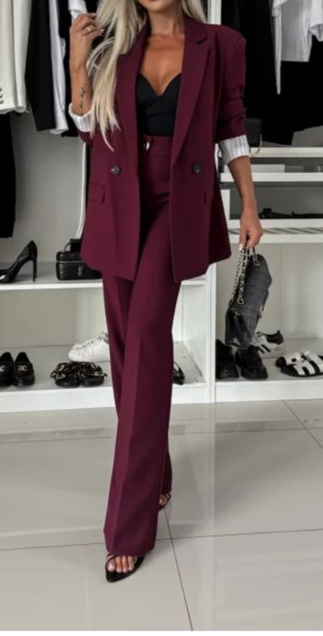 Marynarka Autumn Colors Burgund