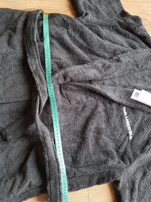 S / M Karl Lagerfeld szlafrok frotte 100% cotton made in Portugalia