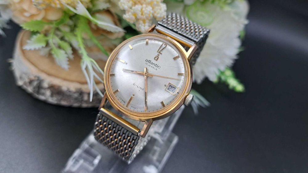 Zegarek Atlantic 17 Jewels D-Line Swiss Made Komis Redi