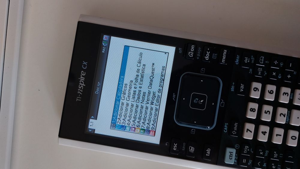 Máquina de Calcular Gráfica: TI-Nspire CX