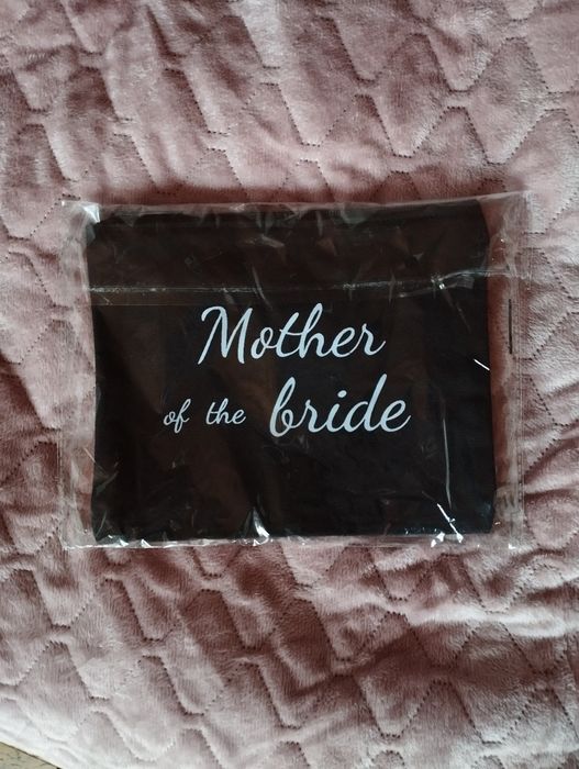 Kosmetyczka saszetka ślubna miękka dla Mamy Panny Młodej/Teściowej