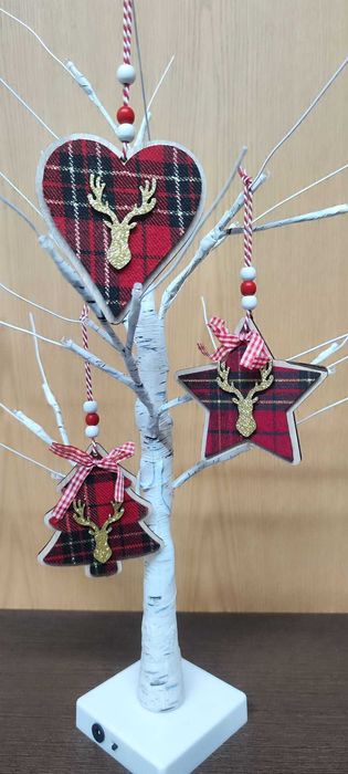 Decorações de árvore natal