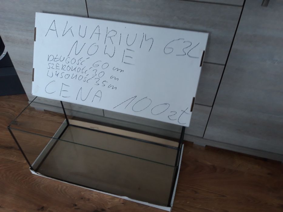 Akwarium 63 l NOWE