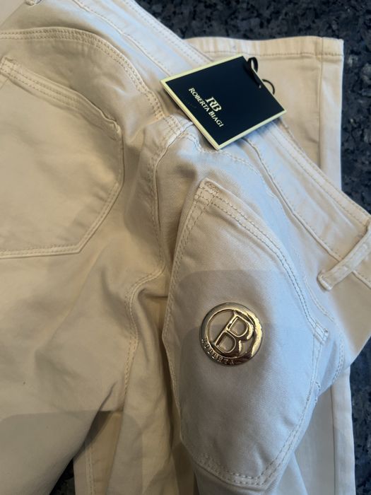 Mega dzwony jeans Roberta Biagi r.44