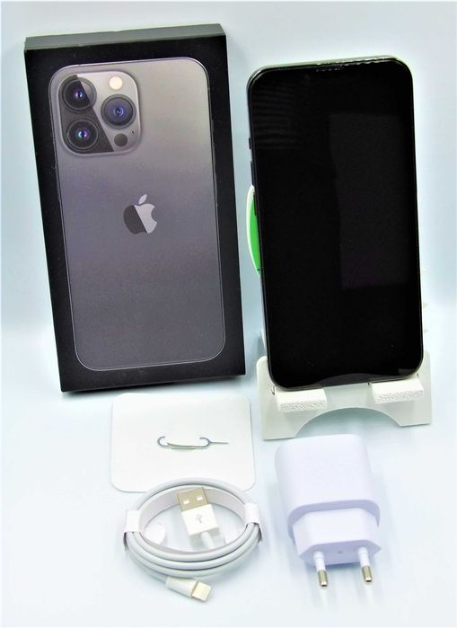 iPhone 13 PRO 128GB Czarny | Powystawowy | Jak Nowy | 100% Sprawny