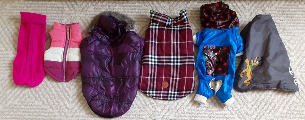 Фірмовий класний новий і б.у одяг,одежда песику,собаке,кофта,куртка