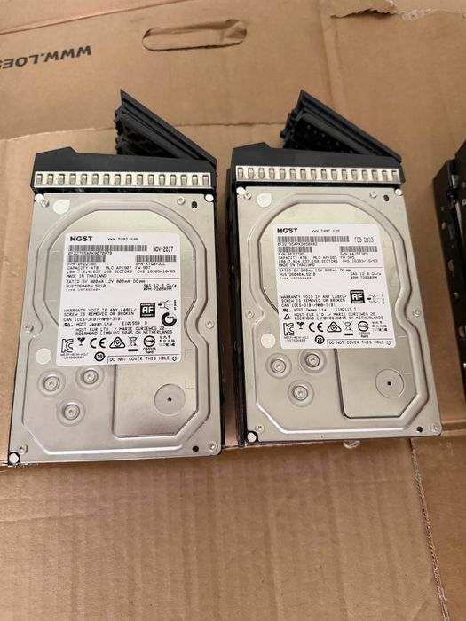 Dyski twarde serwerowe SAS HGST 4TB