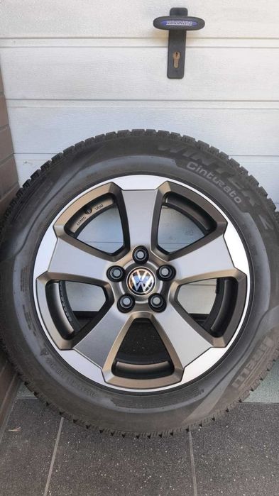 Koła  16"5x112 Vw Passat B8 T Roc Audi Skoda Seat opony zima 215/60/16 (OL2158)
