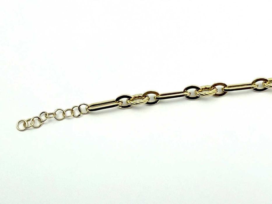 Złota Bransoletka 6,6gr 585 19-21,5cm