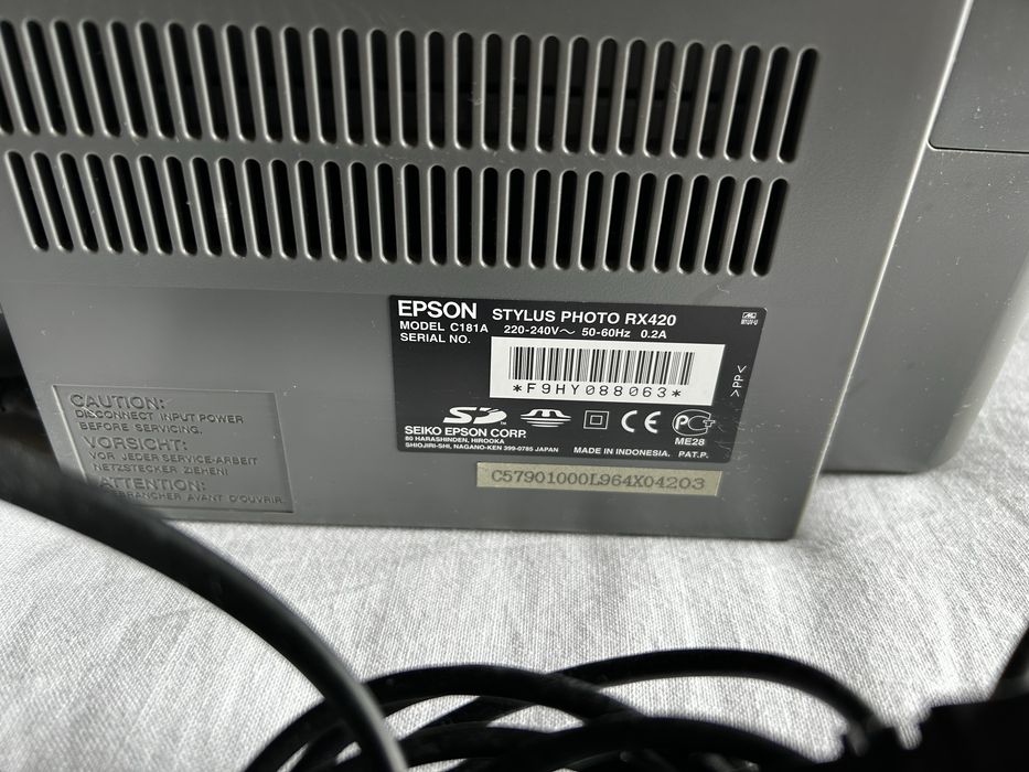 Impressora EPSON Stylus Photo RX420