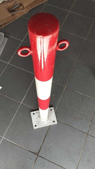 Barreiras e Pilaretes de Estacionamento - Com Fecho de Chave e Argolas para Cadeado