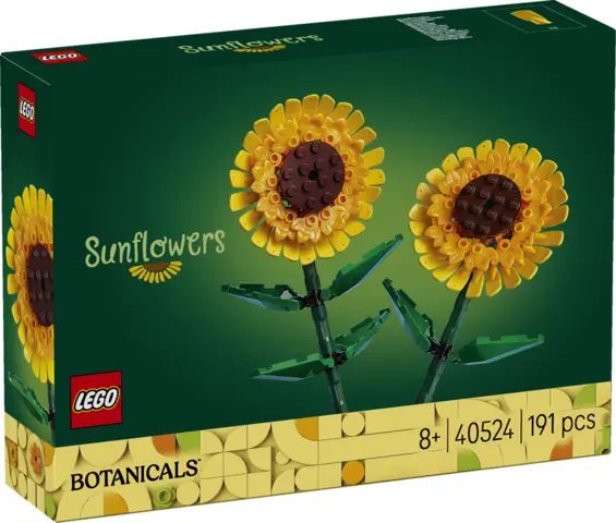 LEGO Botanicals  Słoneczniki 40524. LEGO