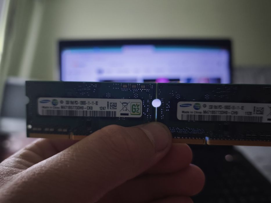 Память озу оперативная память ноутбук Samsung DDR3 (2гб 3 плашки)