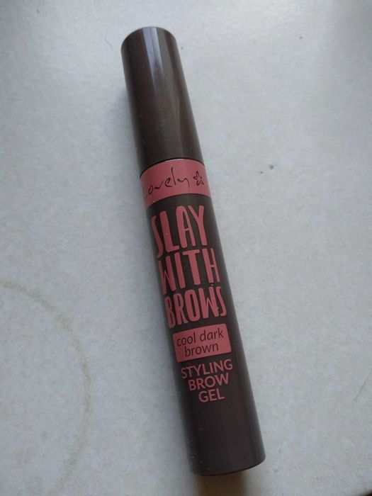 Zel tusz do brwi ciemny brąz nowy