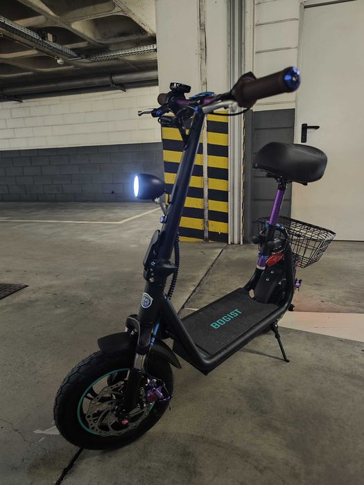 Trotinete | Bogist M5 Pro+ Black & Purple Edition | Premium + Extras