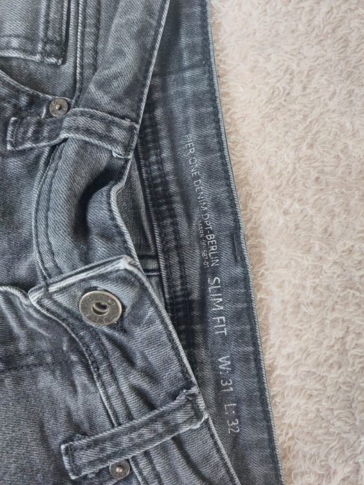 Jeansy męskie slimfit PIER ONE