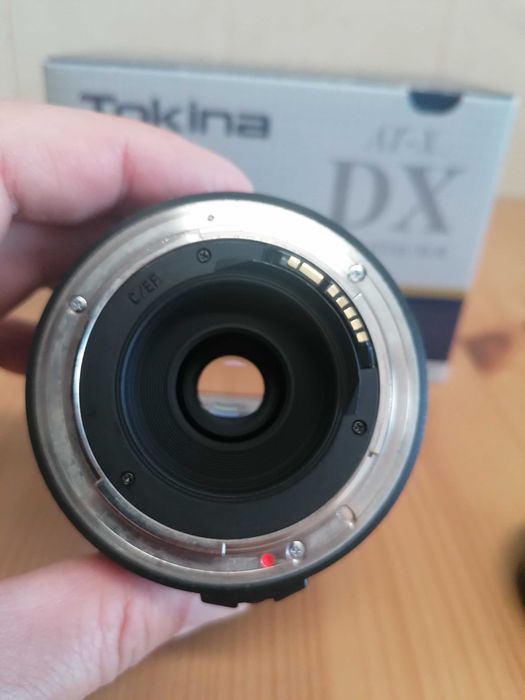 Vendo objetiva Tokina AT-X 107 AF DX NH Fisheye 10-17mm F3.5-4.5 (Canon)