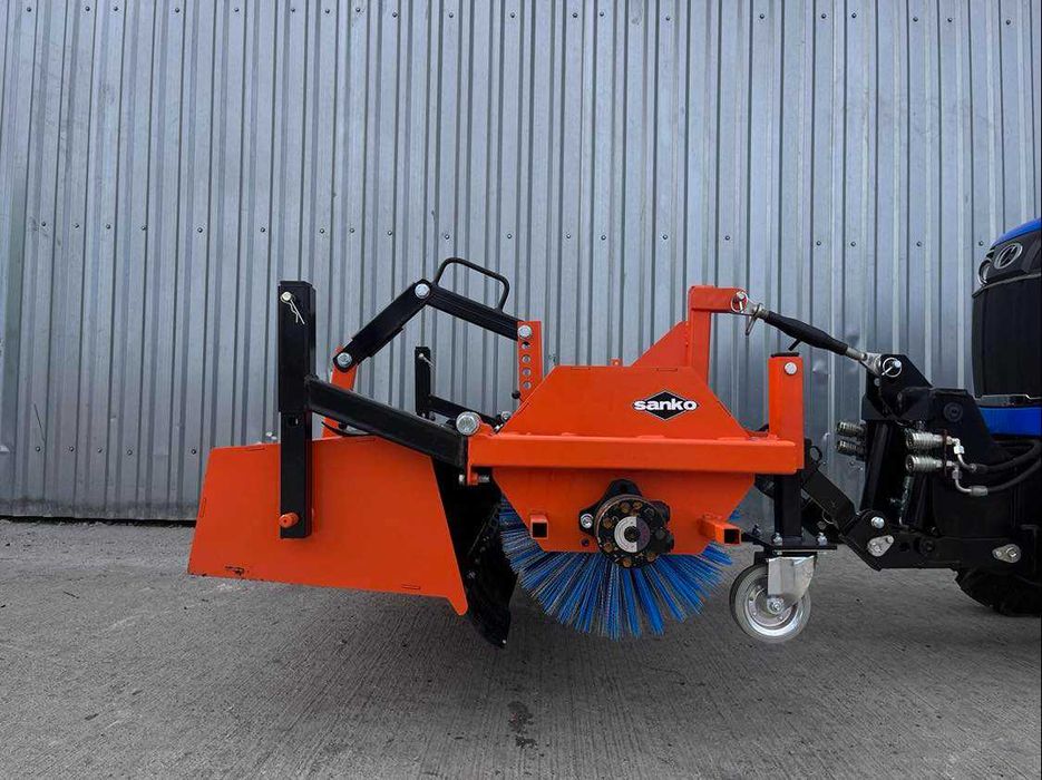 Zamiatarka Hydrauliczna WOM TUZ  Odśnieżarka NOWA 120 cm dostawa 48H RATY, zbiornik na nieczystości , opcja : szczotka boczna , raty nie metal-technik