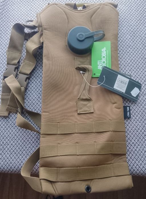 Гідратор Mil-Tec койот тактичний, фляга плечова 3л.