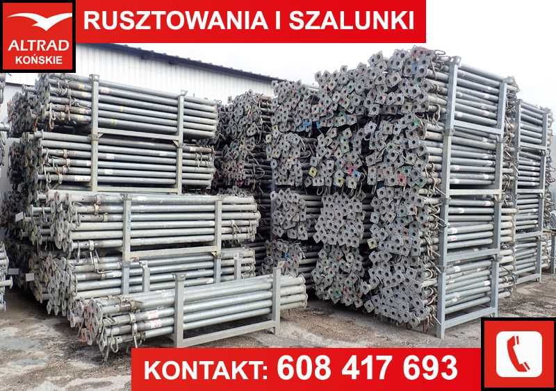 Podpory stropowe, stemple budowlane 300,350,400,450,500,550 OCYNK