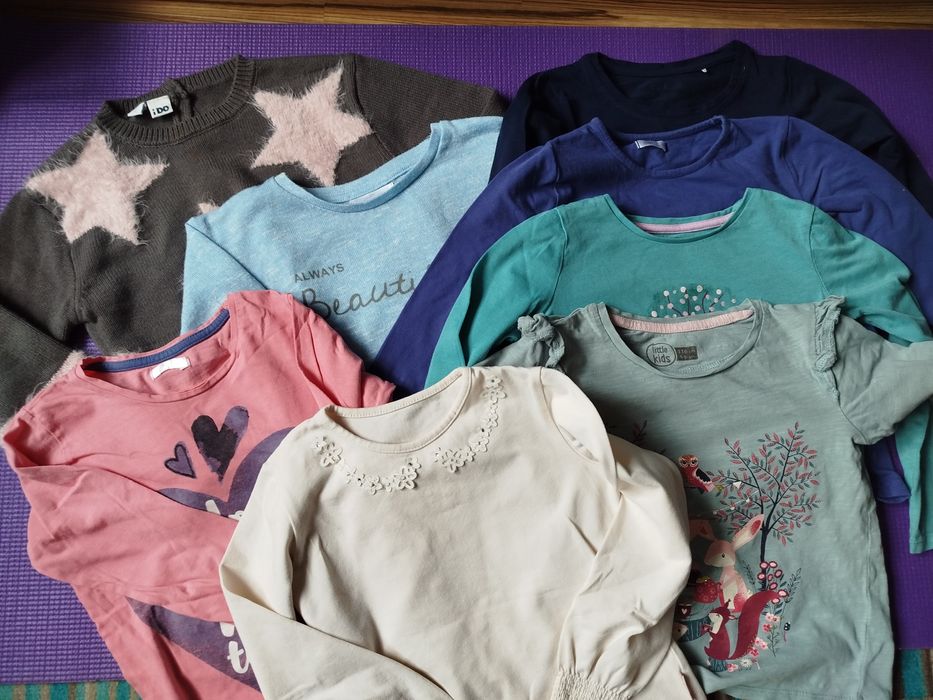 Paka ubrań dla dziewczynki 116