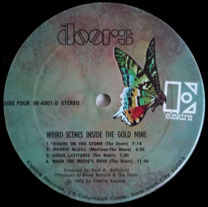 Doors	- - - - -	Weird Scenes Inside The Gold Mine	- - - - -	2 X LP