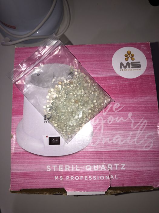 Esterilizador de cristais unhas