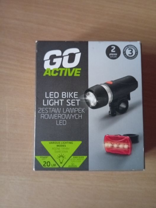Lampki rowerowych LED