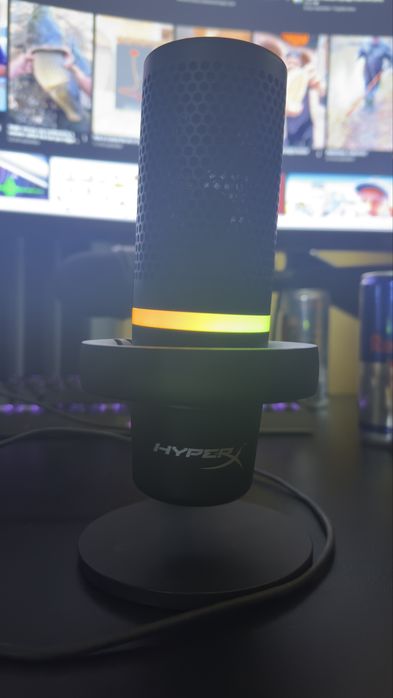 Mikrofon HYPERX DuoCast Dookólny / Kardioidalny