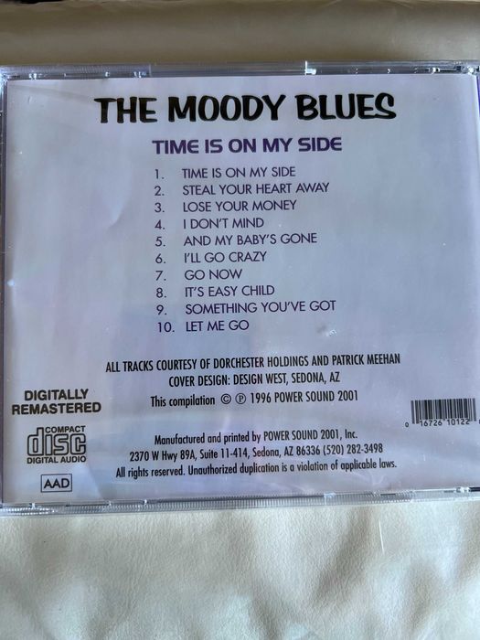 The Moody Blues: Time is On My Side CD