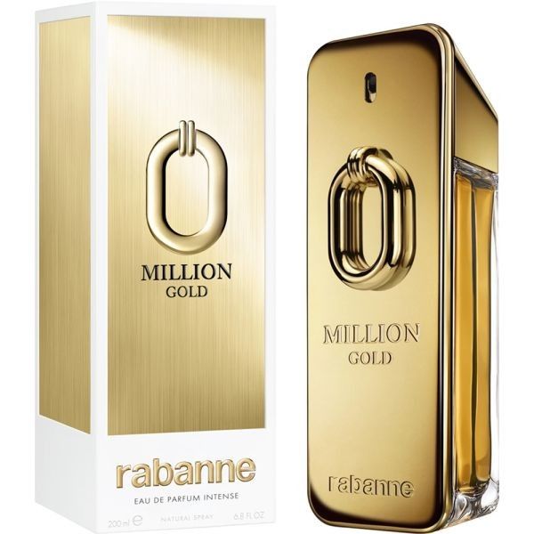 Paco Rabanne Q Million Gold Eau De Parfum Intense NEW 200 ml