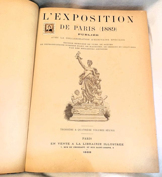 Coleção Completa L´Exposition de Paris 1889