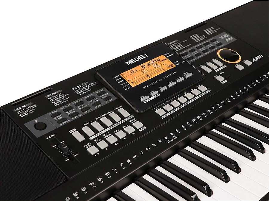 Medeli A300 keyboard A-300 polifonia 128 dynamiczna klawiatura