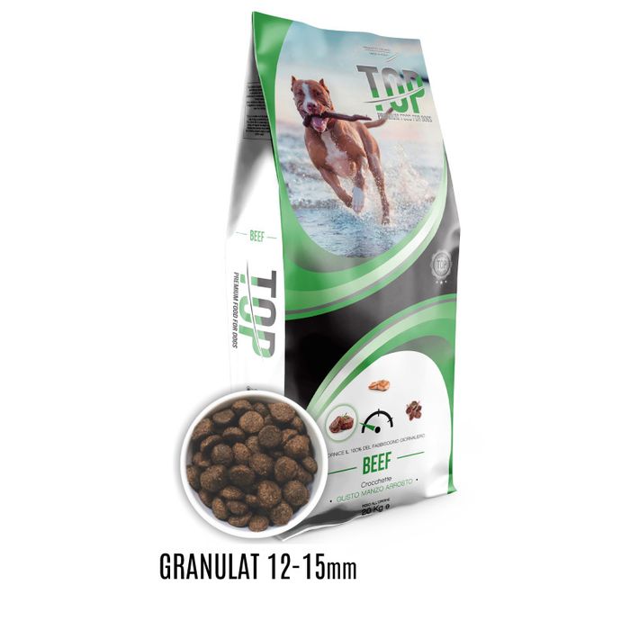 Karma Sucha dla Psa Premium TOP Wołowina M/L 20 kg