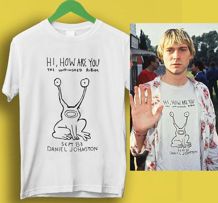 nirvana kurt cobain футболка