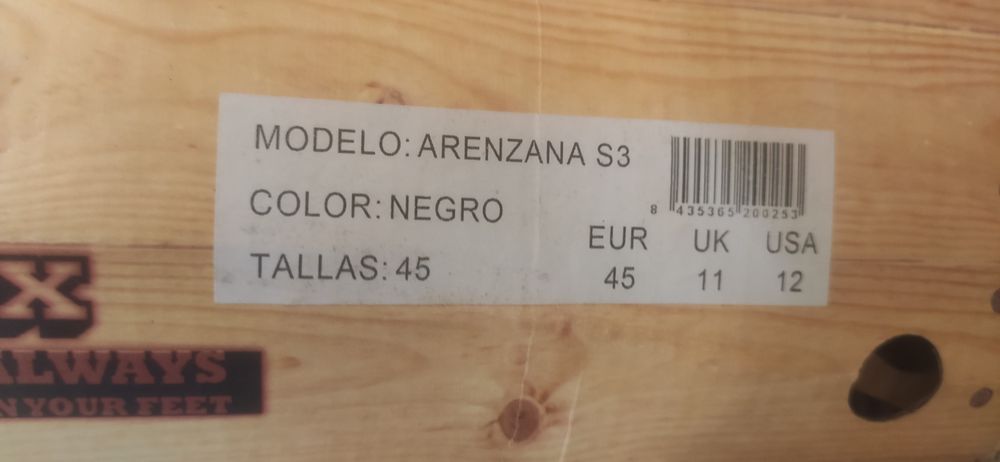 Sapatos De segurança Oriocx