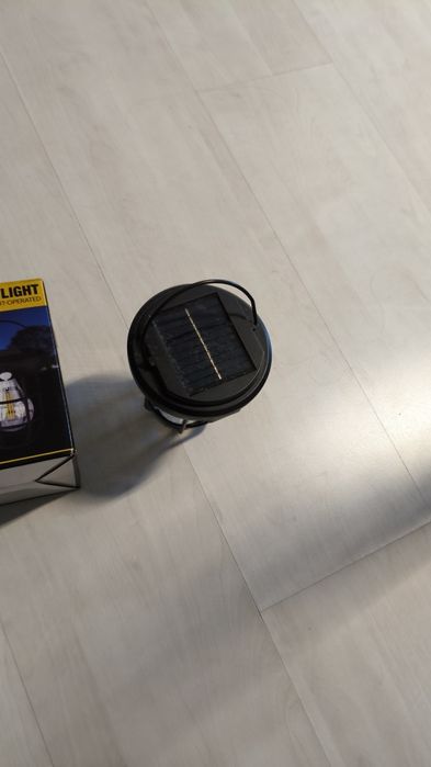 Dwie lampki solarne zewnetrzne nowe kamper kemping przenośne