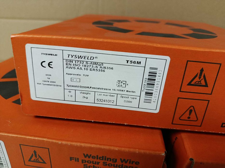 Drut spawalniczy AlMG5 aluminiowy MIG 2kg do migomatu różne średnice