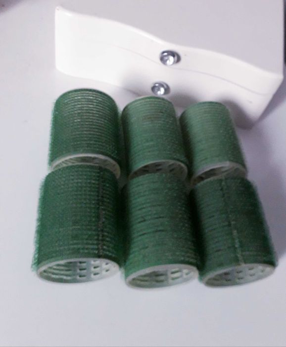 Wałki do włosów grube duże wałki 7 szt