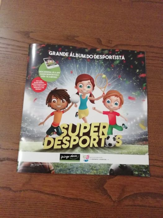 CADERNETA COMPLETA Colecção Super Desportos