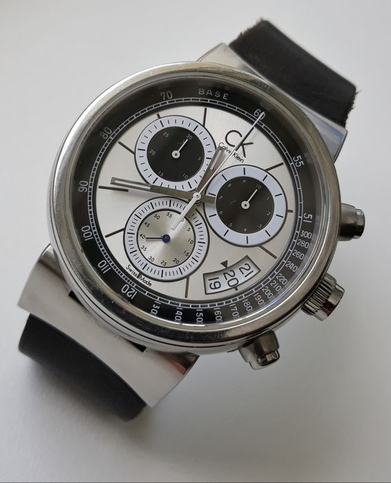 Zegarek męski Calvin Klein Celerity Chronograph Swiss Made eta G10.211