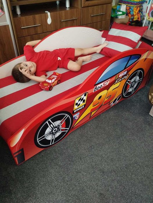 Ліжко машина, дитяче ліжко, кровать машина, дитяча кроватка