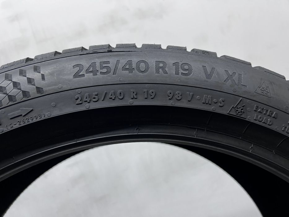 1шт зима 245/40/R19 90% 2022р Continental WinterContact TS 870 P