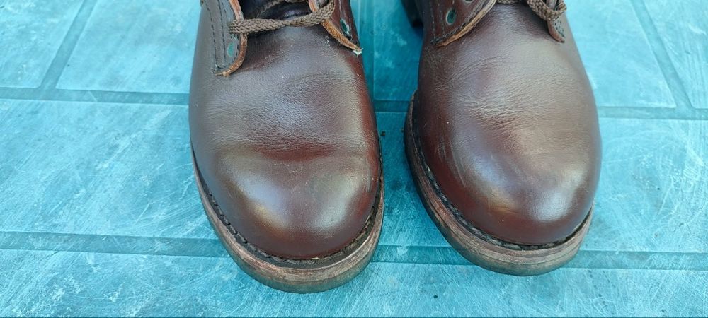 Skórzane buty wojskowe opinacze