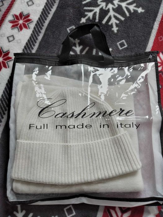 Komplet czapka i szal