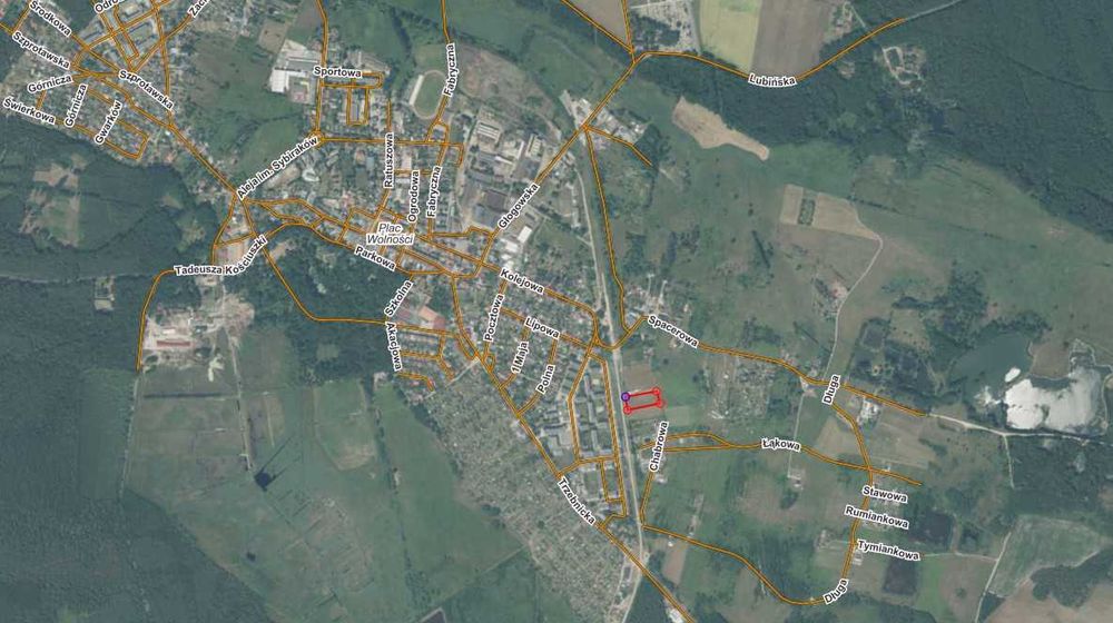 Działka usługowo-przemysłowa z możliwością zabudowy mieszkaniowej. - Widok 2