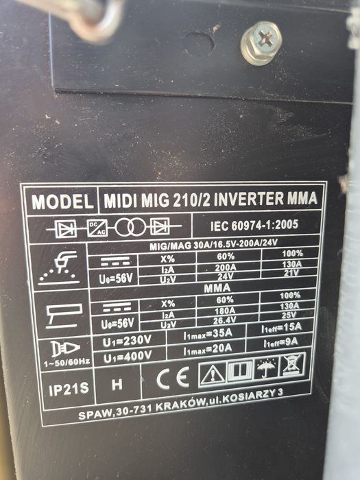 Migomat Magnum Inverter 210/2